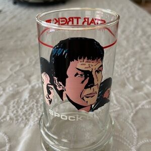 1984 Taco Bell Star Trek “Spock Lives” Glass 47